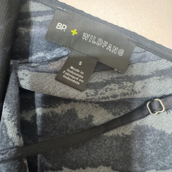 BP X Wildfang Slip dress Satin Size S midi fairygoth sleeveless HOCO - Picture 5 of 6